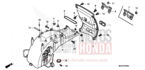 KOTFLUEGEL, HINTEN (1) GL18006 de 2006